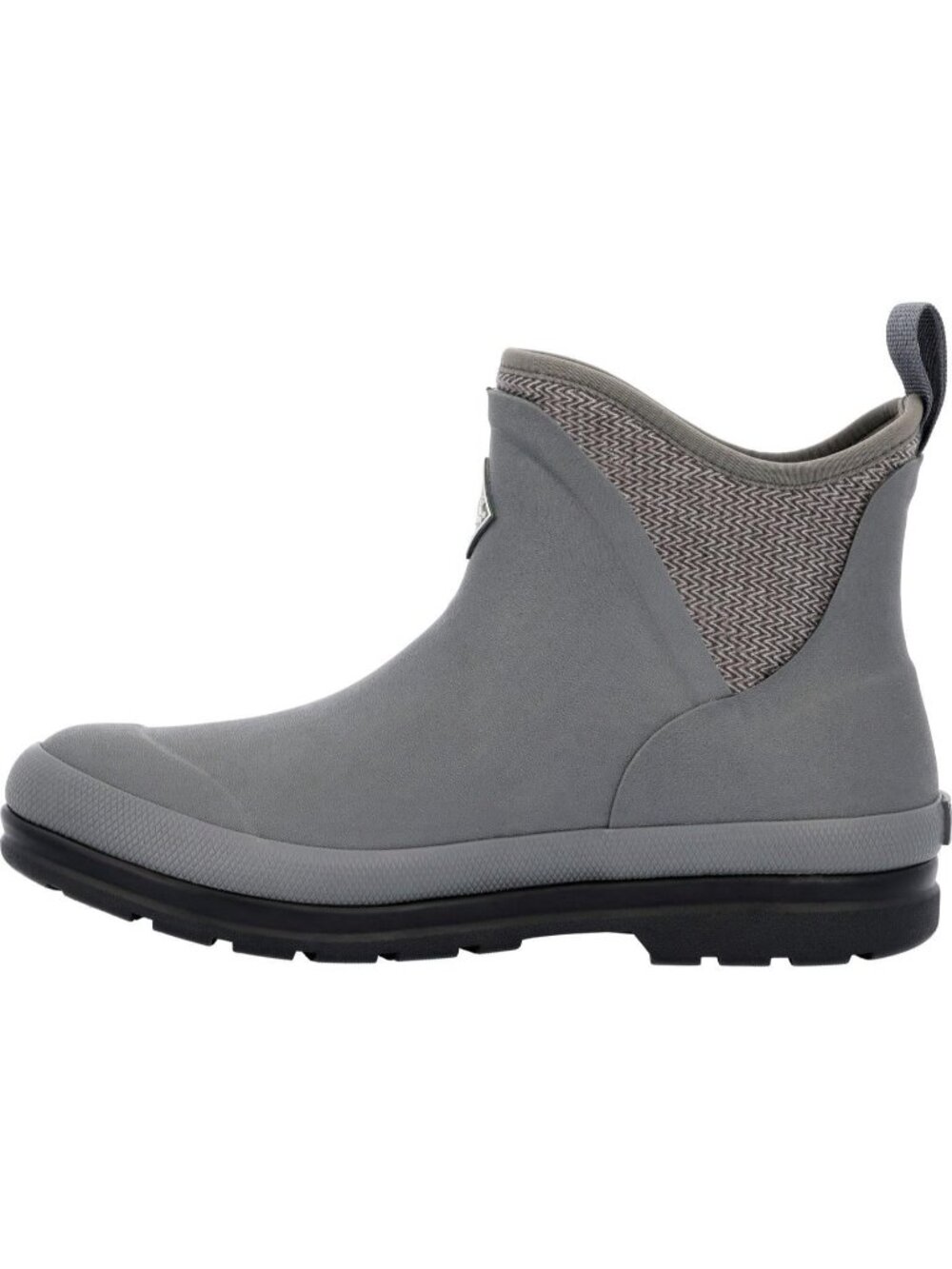 🆕Women's Dark Grey Muck Boot Originals Ankle Boots Plaid Duck Rain Shoes